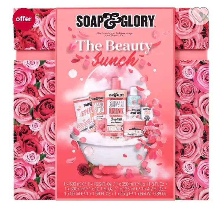 Soap & Glory The Beauty Bunch 6 Piece Full-Size Set - In-store Uxbridge Boots