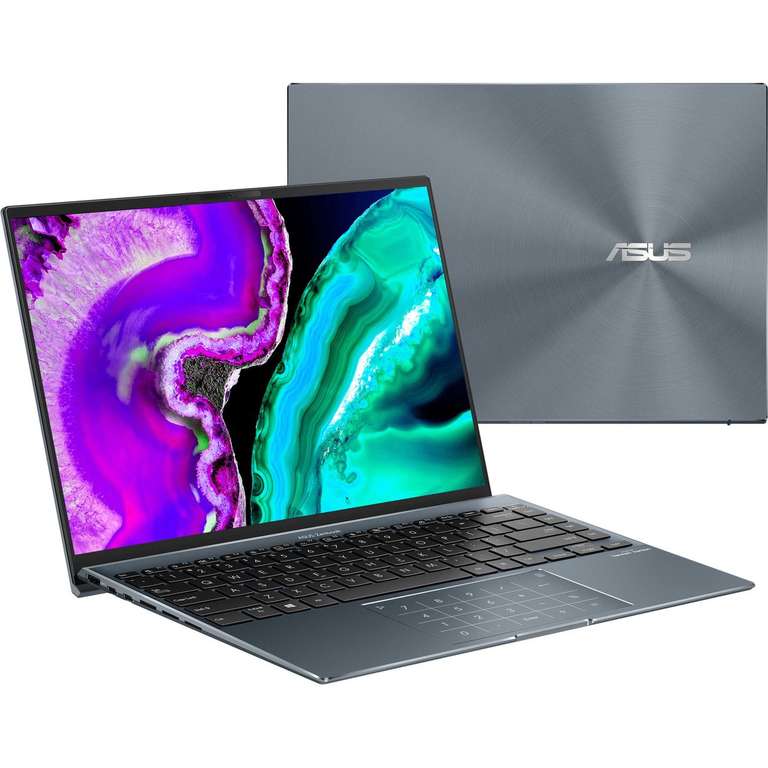 ASUS ZenBook 14X OLED 14" WQXGA+ Laptop, Intel i5-1135G7, 8GB RAM, 512GB SSD - Grey £557.10 with code + £4 delivery @ AO