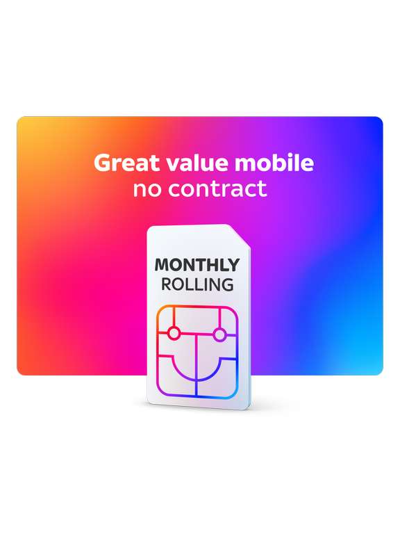 Sky SIM Only 1GB 5G Data, Unlimited Min & Text £1pm for 12 months then ...