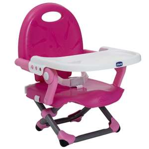 Chicco Pocket Snack Portable Highchair Booster Seat - Bright Pink - £16.95 + £2.99 Delivery @ Online4Baby
