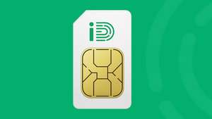 iD mobile sim - 110GB 5G data, Unlimited min/text, EU roaming (30GB) 3 Months free Apple Music etc - Monthly rolling plan (£13 Topcashback)