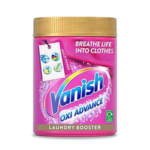 Vanish Fabric Stain Remover Gold Oxi Advance Powder, 1.41kg £7.83 (25% coupon available) @ Amazon