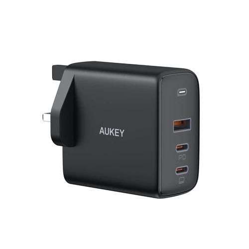 AUKEY PA-B6S Omnia 90W USB-C 3-Port GaN MacBook Pro Charger - Black - £34.99 @ MyMemory