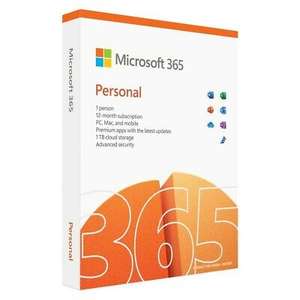 Microsoft Office 365 Personal | 1 User | 5 Devices | 1 Year | PC, Mac, Mobile £31.96 with code @ Red-rock-uk / eBay