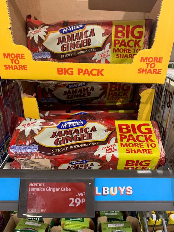 Jamaica Ginger Cake Big Pack - 341g - Macclesfield