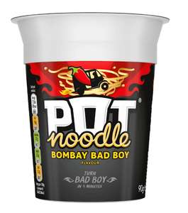 Pot Noodle Bombay Bad Boy 90g 60p @ Asda