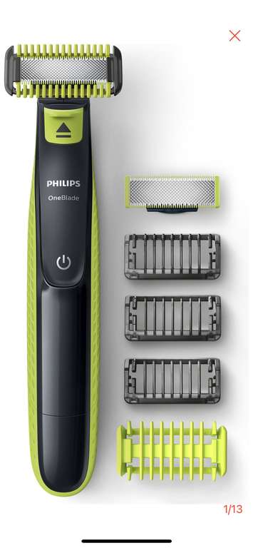 Philips one blade face and body with extra blade - £24.99 free C&C @ Argos
