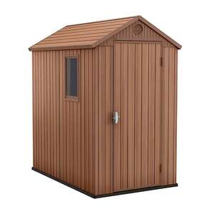 Keter Darwin 6x4 ft Tongue & Groove Plastic Shed With Floor