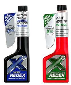 Redex Diesel Fuel System Cleaner / Redex Petrol Fuel System Cleaner - 250ml - Two shots - £2.50 each free collection @ Asda
