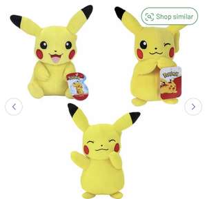 Pokémon 8-Inch Soft Toy Pikachu (Free C&C)