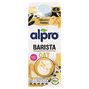 Alpro Oat Barista Chilled Dairy Free Milk Alternative 750ml