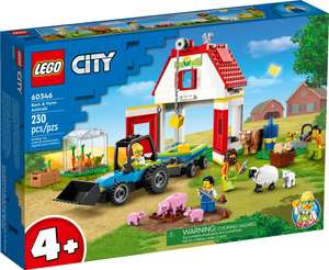 LEGO City 60346 Barn & Farm Animals - £24.99 / Ninjago 71776 Jay & Nya's Race Car EVO - £29.99 - Free C&C (Selected Locations)