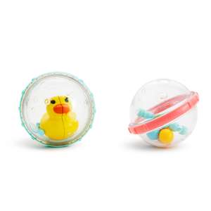 Munchkin Float and Play Bubbles Bath Toy, 2 count (Pack of 1)