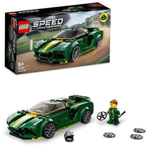 LEGO 76907 Speed Champions Lotus Evija Race Car Toy Model for Kids, Collectible Set with Racing Driver Minifigure £14.99 @ Amazon