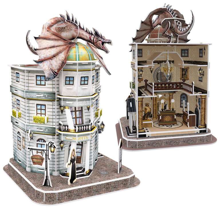 Harry Potter Diagon Ally Gringotts Bank 3D Puzzle £7.50 now with Free Click and collect from Argos