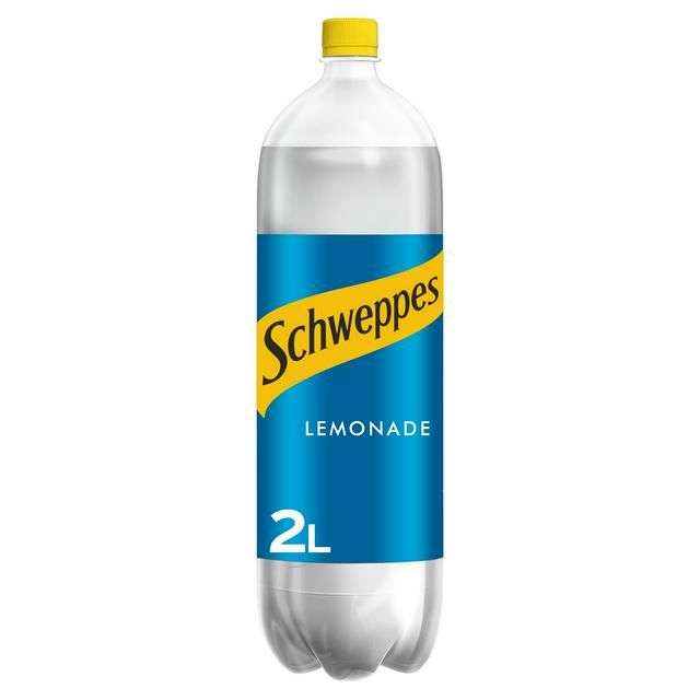 Schweppes lemonade 2L - 38p at Sainsbury's Thorley