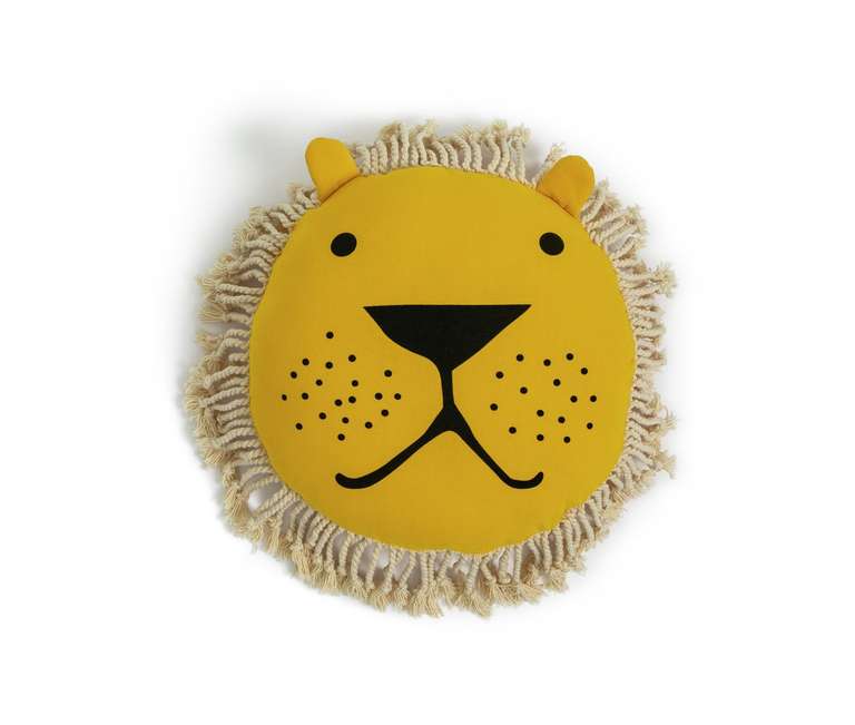 Habitat Kids In the Wild Lion Shaped Cushion £1.40 Free Click & Collect @ Argos