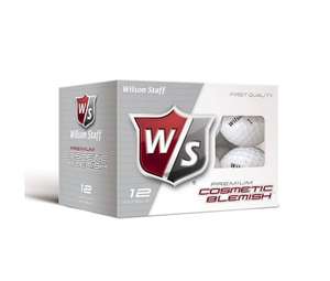 Wilson Staff DZ Golf Ball 12 Pack White