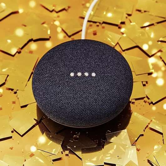 Google Nest Mini Hands-Free Smart Speaker, 2nd Gen, Charcoal £19 + £2.50 click and collect at John Lewis