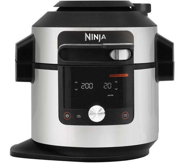 NINJA Foodi MAX 15-in-1 SmartLid OL750UK Multicooker - Stainless Steel & Black £249 @ Currys
