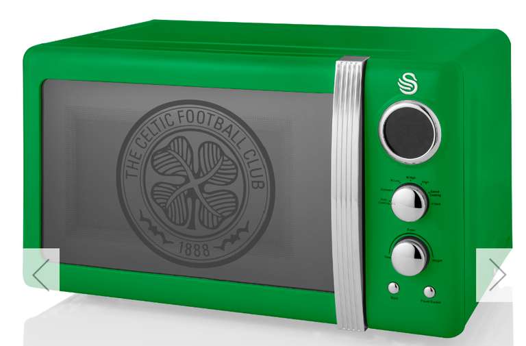 800W Celtic FC Microwave