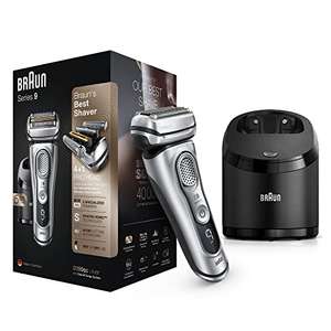 Braun Series 9 Electric Shaver, With Clean & Charge Station & Leather Case £174.99 Amazon Prime Exclusive