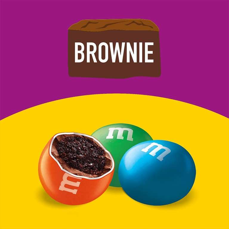 M&M's Brownie Chocolate Party Bulk Bag,800g - £6.29 (£5.66 Subscribe and Save) @ Amazon