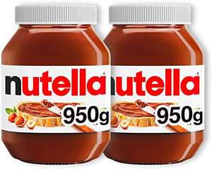 Nutella Hazelnut & Chocolate Spread 950g (Pack of 2) - £10 @ Amazon