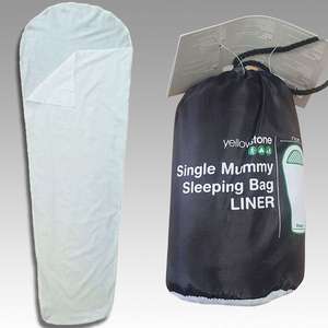 Yellowstone Sleeping Bag Liners (mummy-style) or Fleece Sleeping Bag Liner for £5 delivered @ Yankee Bundles