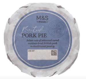 Marks & Spencer British pork pies (8 pork pies 290g each) - Instore (St Helens)