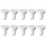 Lepro GU10 LED Bulbs, Warm White 2700K, 4W 345lm, 50W, Non-dimmable, 100° Beam angle, 10-pack- £12.74 Sold By Lepro and Fulfilled by Amazon