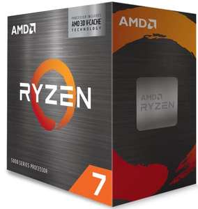 AMD Ryzen 7 5800X3D Desktop Processor (8-core/16-thread, 96MB L3 cache, up to 4.5 GHz max boost) £299.86 @ Amazon