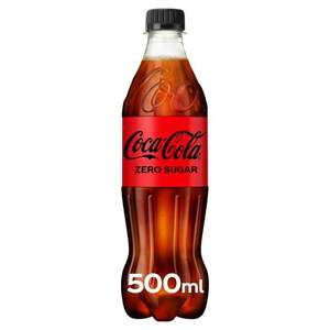 Coca-Cola Zero Sugar 500ml - 3 for £1 (Preston)