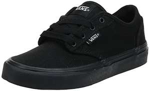 Vans Black Atwood Sneaker sizes - 13 child/2.5/4/12, £13.99 @ Amazon