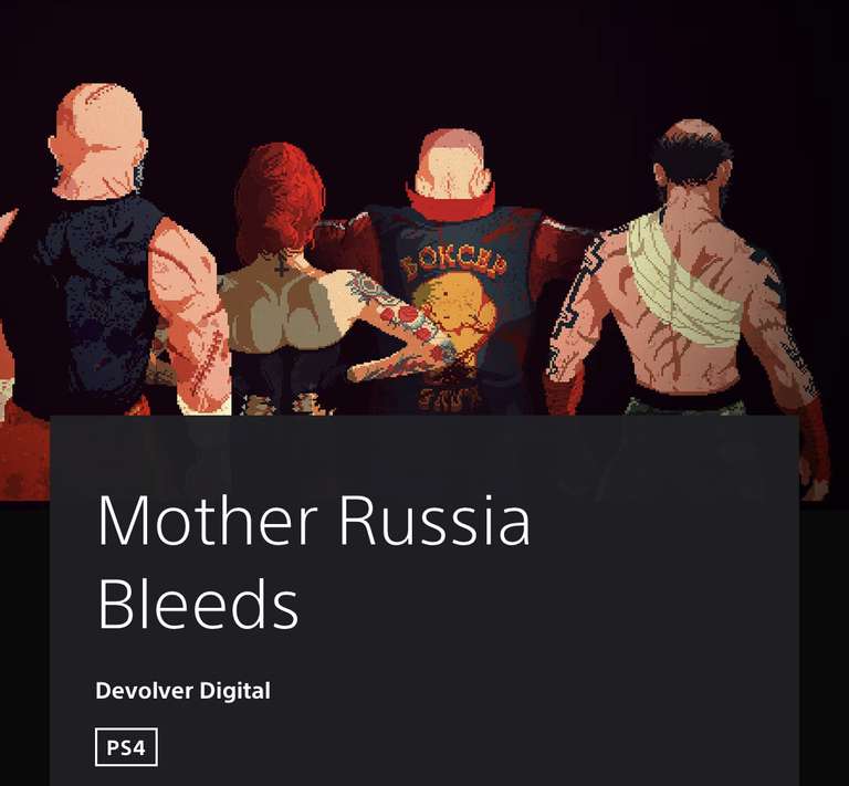 Mother Russia Bleeds (PS4) - £1.49 @ Playstation Store