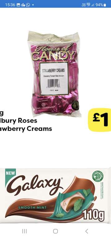 Cadbury's Roses Strawberry Dream Creams 150g