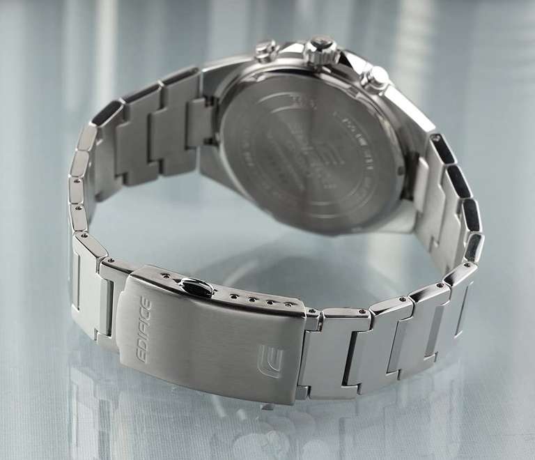 Casio Edifice Slim Chronograph Sapphire WR 100m EFB-700D-2AVUEF Men's Watch (20% off with fashion promo)