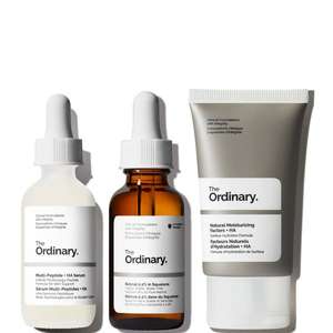 The Ordinary The Firm and Plump Collection - multipeptide, Retinol, moisturiser (3 item bundle)