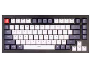 Keychron Q1 QMK Custom Mechanical Keyboard Version 1 - £89.50 (£69.50 UK ISO Barebone) Delivered @ The Keyboard Company