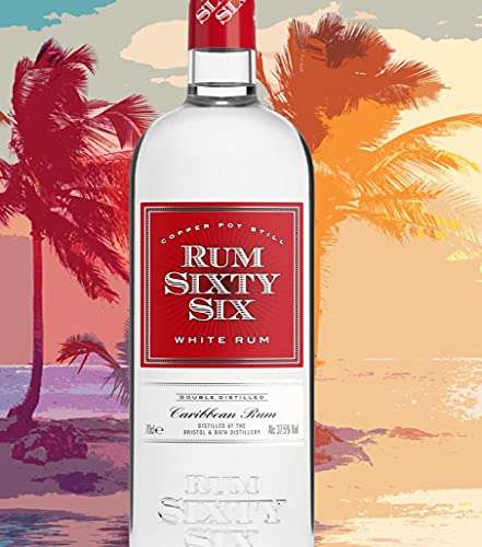 Rum Sixty Six English White Rum 70 cl - £13.31 @ Amazon