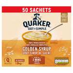 Quaker Oat So Simple Golden Syrup Porridge Sachets 50 x 36g £8.75 @ Amazon