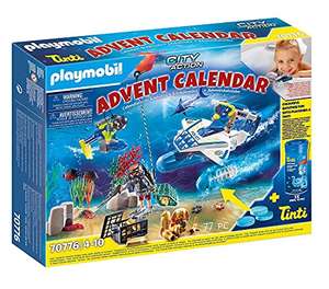 PLAYMOBIL Advent Calendar 70776 Bathtime Fun Police Diving Mission. £13.30 at Amazon