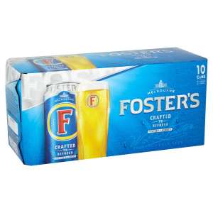 Fosters 10x 440ml Cans - £5.00 @ Spar Meadow Lane, Leics