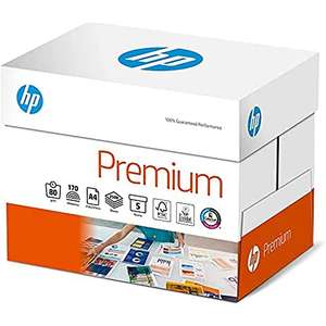 HP Papers, Premium A4 Paper, 210x297mm, 80gsm, 5 Ream Carton, 2500 Sheets - FSC Certified Copy Paper, 5 Count