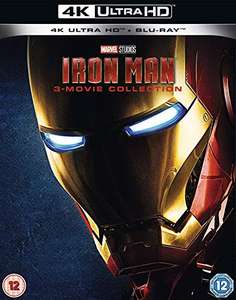 Iron Man Trilogy - 4K Ultra-HD + Blu-Ray £30 at Amazon