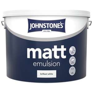 10L Johnsons matt emulsion brilliant white £5 in store at Asda (Eastlands) (national if store has stock)
