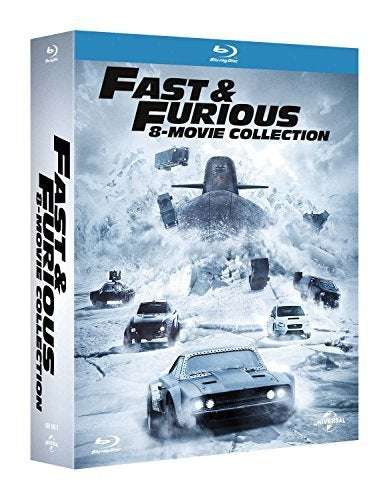 Fast And Furious - 8 Movie Collection Blu-ray £16.20 delivered @ Rarewaves