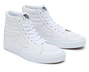 VANS Suede SK8-HI Shoes - White - w/Code
