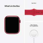 Apple Watch Series 7 GPS, 45mm - Product Red - £279 @ Amazon (Prime Exclusive Deal)