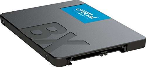 Crucial BX500 1TB 3D NAND SATA 2.5 Inch Internal SSD - Up to 540MB/s - CT1000BX500SSD1 - £56.31 sold by Amazon UK @ Amazon